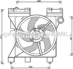AVA QUALITY COOLING CN7547 Вентилятор, охлаждение двигателя для PEUGEOT RANCH (Пежо Ранч) AVA QUALITY COOLING CN7547 Вентилятор, охлаждение двигателя для PEUGEOT RANCH (Пежо Ранч)