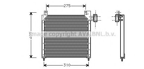 AVA QUALITY COOLING CR5016 Конденсатор, кондиционер для CHRYSLER (Крайслер) AVA QUALITY COOLING CR5016 Конденсатор, кондиционер для CHRYSLER (Крайслер)