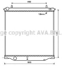 AVA QUALITY COOLING CT2058 Радиатор, охлаждение двигателя для CHEVROLET TRAILBLAZER (Шевроле Траилблазэр) AVA QUALITY COOLING CT2058 Радиатор, охлаждение двигателя для CHEVROLET TRAILBLAZER (Шевроле Траилблазэр)