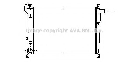 AVA QUALITY COOLING DN2099 Радиатор, охлаждение двигателя для NISSAN (Ниссан) AVA QUALITY COOLING DN2099 Радиатор, охлаждение двигателя для NISSAN (Ниссан)