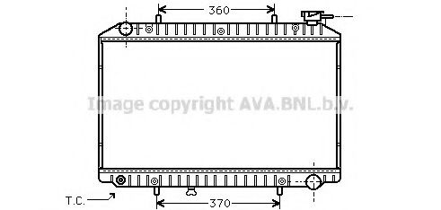 AVA QUALITY COOLING DN2171 Радиатор, охлаждение двигателя для NISSAN (Ниссан) AVA QUALITY COOLING DN2171 Радиатор, охлаждение двигателя для NISSAN (Ниссан)