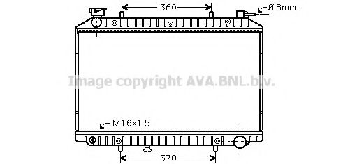 AVA QUALITY COOLING DN2173 Радиатор, охлаждение двигателя для NISSAN (Ниссан) AVA QUALITY COOLING DN2173 Радиатор, охлаждение двигателя для NISSAN (Ниссан)