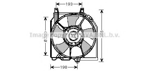 AVA QUALITY COOLING DN7521 Вентилятор, охлаждение двигателя для NISSAN (Ниссан) AVA QUALITY COOLING DN7521 Вентилятор, охлаждение двигателя для NISSAN (Ниссан)