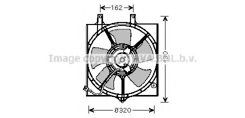 AVA QUALITY COOLING DN7522 Вентилятор, охлаждение двигателя для NISSAN PRIMERA (Ниссан Примера) AVA QUALITY COOLING DN7522 Вентилятор, охлаждение двигателя для NISSAN PRIMERA (Ниссан Примера)