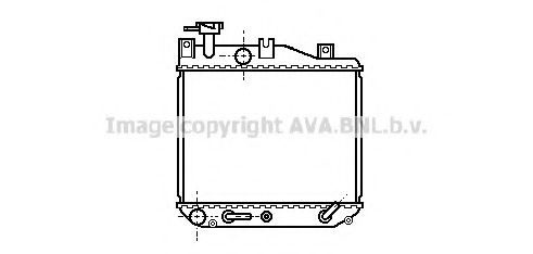 AVA QUALITY COOLING DU2012 Радиатор, охлаждение двигателя для DAIHATSU MIRA (Дайхатсу Мира) AVA QUALITY COOLING DU2012 Радиатор, охлаждение двигателя для DAIHATSU MIRA (Дайхатсу Мира)
