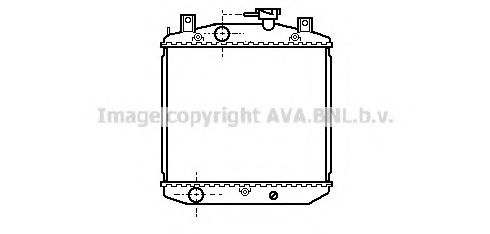 AVA QUALITY COOLING DU2016 Радиатор, охлаждение двигателя для DAIHATSU MIRA II (Дайхатсу Мира 2) AVA QUALITY COOLING DU2016 Радиатор, охлаждение двигателя для DAIHATSU MIRA II (Дайхатсу Мира 2)