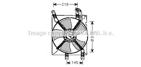 AVA QUALITY COOLING DW7508 Вентилятор, охлаждение двигателя для DAEWOO LACETTI (Дэу Лачетти) AVA QUALITY COOLING DW7508 Вентилятор, охлаждение двигателя для DAEWOO LACETTI (Дэу Лачетти)