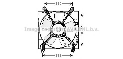 AVA QUALITY COOLING DW7509 Вентилятор, охлаждение двигателя для DAEWOO LACETTI (Дэу Лачетти) AVA QUALITY COOLING DW7509 Вентилятор, охлаждение двигателя для DAEWOO LACETTI (Дэу Лачетти)