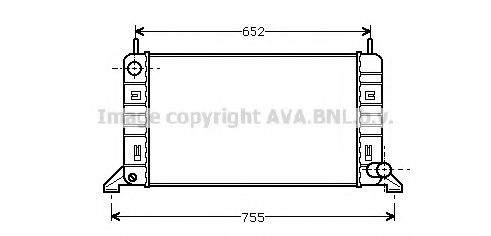 AVA QUALITY COOLING FD2078 Радиатор, охлаждение двигателя для FORD ORION II (Форд Орион 2) AVA QUALITY COOLING FD2078 Радиатор, охлаждение двигателя для FORD ORION II (Форд Орион 2)