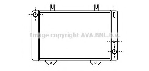 AVA QUALITY COOLING FD2100 Радиатор, охлаждение двигателя для FORD TRANSIT (Форд Трансит) AVA QUALITY COOLING FD2100 Радиатор, охлаждение двигателя для FORD TRANSIT (Форд Трансит)
