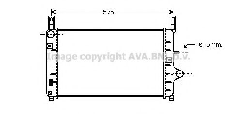 AVA QUALITY COOLING FD2127 Радиатор, охлаждение двигателя для FORD FIESTA (Форд Фиэста) AVA QUALITY COOLING FD2127 Радиатор, охлаждение двигателя для FORD FIESTA (Форд Фиэста)