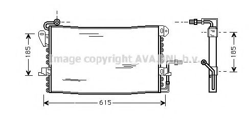 AVA QUALITY COOLING FD5175 Конденсатор, кондиционер для FORD FIESTA (Форд Фиэста) AVA QUALITY COOLING FD5175 Конденсатор, кондиционер для FORD FIESTA (Форд Фиэста)