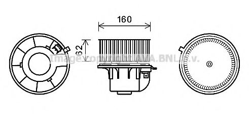 AVA QUALITY COOLING FD8499 Электродвигатель, вентиляция салона для FORD MONDEO (Форд Мондэо) AVA QUALITY COOLING FD8499 Электродвигатель, вентиляция салона для FORD MONDEO (Форд Мондэо)