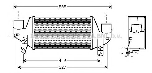 AVA QUALITY COOLING FDA4313 Интеркулер для FORD FIESTA (Форд Фиэста) AVA QUALITY COOLING FDA4313 Интеркулер для FORD FIESTA (Форд Фиэста)