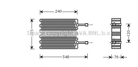 AVA QUALITY COOLING FDV022 Испаритель, кондиционер для FORD FIESTA (Форд Фиэста) AVA QUALITY COOLING FDV022 Испаритель, кондиционер для FORD FIESTA (Форд Фиэста)