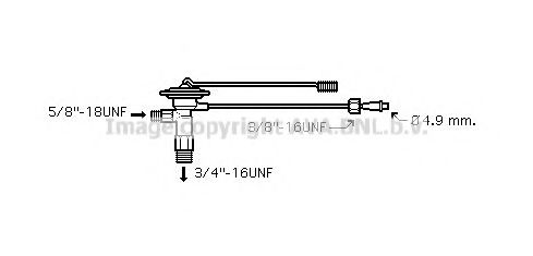 AVA QUALITY COOLING FT1307 Расширительный клапан, кондиционер для ALFA ROMEO 168 (Альфа ромео 168) AVA QUALITY COOLING FT1307 Расширительный клапан, кондиционер для ALFA ROMEO 168 (Альфа ромео 168)