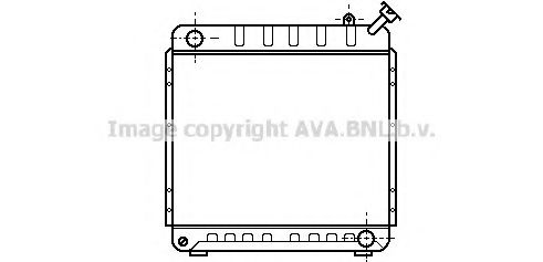 AVA QUALITY COOLING FT2032 Радиатор, охлаждение двигателя 