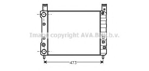 AVA QUALITY COOLING FT2061 Радиатор, охлаждение двигателя для FIAT STRADA II (Фиат Страда 2) AVA QUALITY COOLING FT2061 Радиатор, охлаждение двигателя для FIAT STRADA II (Фиат Страда 2)