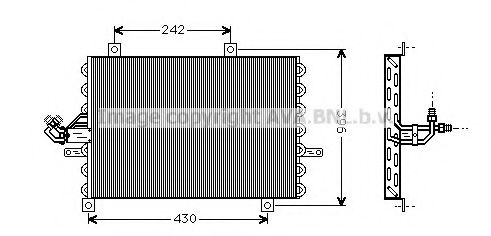 AVA QUALITY COOLING FT5192 Конденсатор, кондиционер для FIAT TEMPRA (Фиат Тэмпра) AVA QUALITY COOLING FT5192 Конденсатор, кондиционер для FIAT TEMPRA (Фиат Тэмпра)