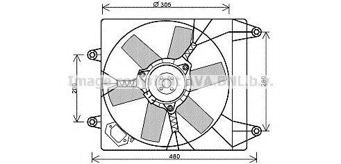 AVA QUALITY COOLING FT7552 Вентилятор, охлаждение двигателя для FIAT STRADA II (Фиат Страда 2) AVA QUALITY COOLING FT7552 Вентилятор, охлаждение двигателя для FIAT STRADA II (Фиат Страда 2)