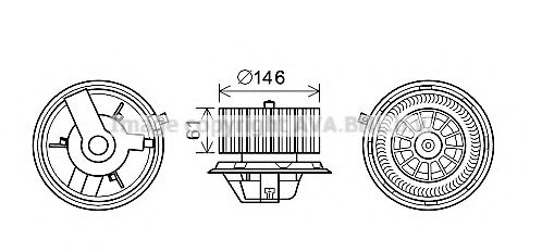 AVA QUALITY COOLING FT8428 Электродвигатель, вентиляция салона для FIAT TEMPRA (Фиат Тэмпра) AVA QUALITY COOLING FT8428 Электродвигатель, вентиляция салона для FIAT TEMPRA (Фиат Тэмпра)