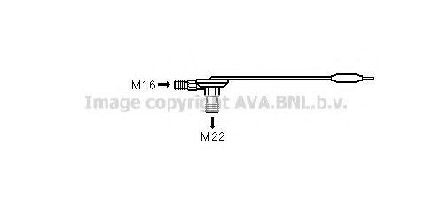 AVA QUALITY COOLING HD1251 Расширительный клапан, кондиционер для HONDA PILOT (Хонда Пилот) AVA QUALITY COOLING HD1251 Расширительный клапан, кондиционер для HONDA PILOT (Хонда Пилот)