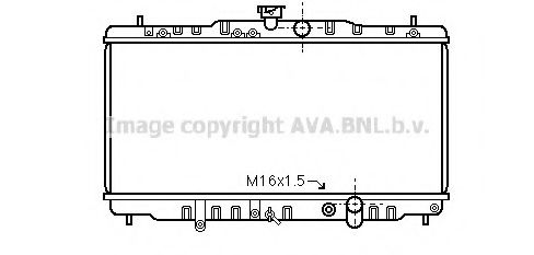 AVA QUALITY COOLING HD2055 Радиатор, охлаждение двигателя для HONDA PRELUDE III (Хонда Прэлудэ 3) AVA QUALITY COOLING HD2055 Радиатор, охлаждение двигателя для HONDA PRELUDE III (Хонда Прэлудэ 3)
