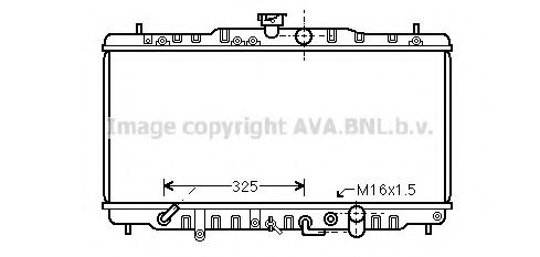 AVA QUALITY COOLING HD2056 Радиатор, охлаждение двигателя для HONDA PRELUDE III (Хонда Прэлудэ 3) AVA QUALITY COOLING HD2056 Радиатор, охлаждение двигателя для HONDA PRELUDE III (Хонда Прэлудэ 3)