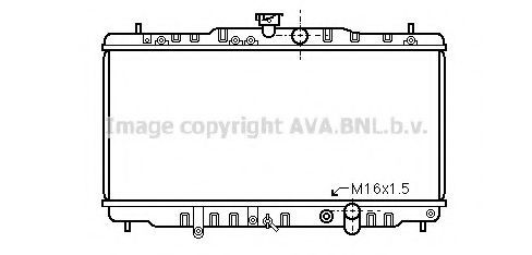 AVA QUALITY COOLING HD2057 Радиатор, охлаждение двигателя для HONDA PRELUDE III (Хонда Прэлудэ 3) AVA QUALITY COOLING HD2057 Радиатор, охлаждение двигателя для HONDA PRELUDE III (Хонда Прэлудэ 3)