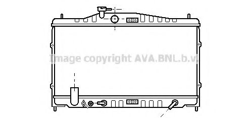 AVA QUALITY COOLING HD2061 Радиатор, охлаждение двигателя для HONDA (Хонда) AVA QUALITY COOLING HD2061 Радиатор, охлаждение двигателя для HONDA (Хонда)