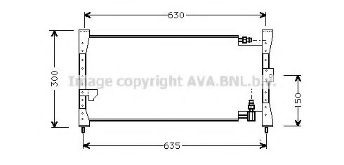AVA QUALITY COOLING HD5088 Конденсатор, кондиционер для HONDA CRX II (Хонда Cрх 2) AVA QUALITY COOLING HD5088 Конденсатор, кондиционер для HONDA CRX II (Хонда Cрх 2)