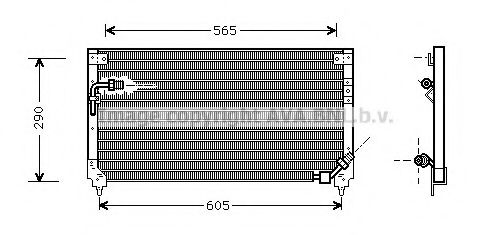 AVA QUALITY COOLING HD5098 Конденсатор, кондиционер для HONDA PRELUDE III (Хонда Прэлудэ 3) AVA QUALITY COOLING HD5098 Конденсатор, кондиционер для HONDA PRELUDE III (Хонда Прэлудэ 3)