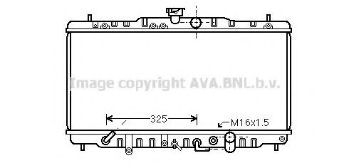 AVA QUALITY COOLING HDA2063 Радиатор, охлаждение двигателя для HONDA PRELUDE III (Хонда Прэлудэ 3) AVA QUALITY COOLING HDA2063 Радиатор, охлаждение двигателя для HONDA PRELUDE III (Хонда Прэлудэ 3)