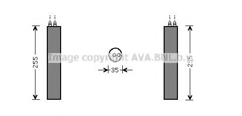 AVA QUALITY COOLING HDD219 Осушитель, кондиционер для HONDA ACCORD VIII (Хонда Аккорд 8) AVA QUALITY COOLING HDD219 Осушитель, кондиционер для HONDA ACCORD VIII (Хонда Аккорд 8)