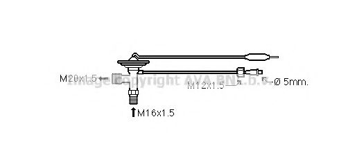 AVA QUALITY COOLING HY1322 Расширительный клапан, кондиционер для HYUNDAI EXCEL (Хендай Эxcэл) AVA QUALITY COOLING HY1322 Расширительный клапан, кондиционер для HYUNDAI EXCEL (Хендай Эxcэл)