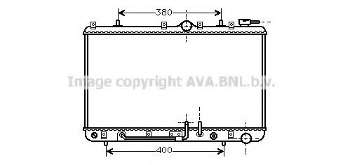 AVA QUALITY COOLING HY2006 Радиатор, охлаждение двигателя для HYUNDAI (Хендай)