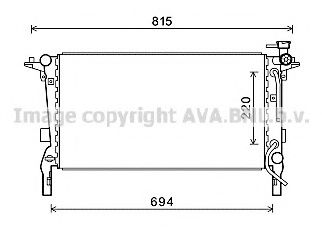 AVA QUALITY COOLING HY2242 Радиатор, охлаждение двигателя для HYUNDAI (Хендай) AVA QUALITY COOLING HY2242 Радиатор, охлаждение двигателя для HYUNDAI (Хендай)