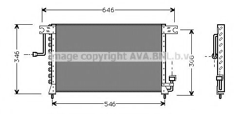 AVA QUALITY COOLING HY5037 Конденсатор, кондиционер для HYUNDAI EXCEL (Хендай Эxcэл) AVA QUALITY COOLING HY5037 Конденсатор, кондиционер для HYUNDAI EXCEL (Хендай Эxcэл)