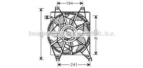 AVA QUALITY COOLING HY7502 Вентилятор, охлаждение двигателя для HYUNDAI EXCEL (Хендай Эxcэл) AVA QUALITY COOLING HY7502 Вентилятор, охлаждение двигателя для HYUNDAI EXCEL (Хендай Эxcэл)