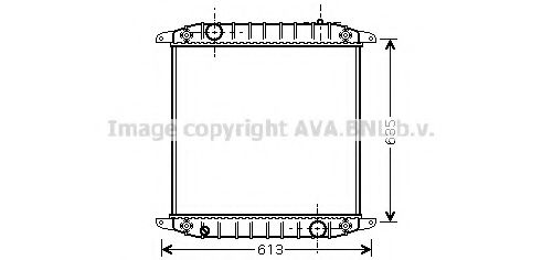 AVA QUALITY COOLING IV2078 Радиатор, охлаждение двигателя для IVECO (Ивеко) AVA QUALITY COOLING IV2078 Радиатор, охлаждение двигателя для IVECO (Ивеко)
