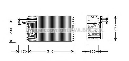 AVA QUALITY COOLING JRV022 Испаритель, кондиционер для JAGUAR VANDEN PLAS (Ягуар Vандэн плас) AVA QUALITY COOLING JRV022 Испаритель, кондиционер для JAGUAR VANDEN PLAS (Ягуар Vандэн плас)