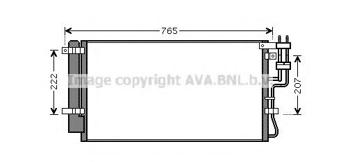 AVA QUALITY COOLING KA5110 Конденсатор, кондиционер для KIA CARENS II (Киа Каренс 2) AVA QUALITY COOLING KA5110 Конденсатор, кондиционер для KIA CARENS II (Киа Каренс 2)