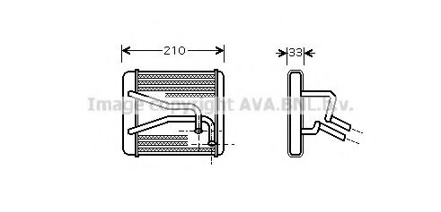 AVA QUALITY COOLING KA6049 Теплообменник, отопление салона для KIA MENTOR (Киа Мэнтор) AVA QUALITY COOLING KA6049 Теплообменник, отопление салона для KIA MENTOR (Киа Мэнтор)