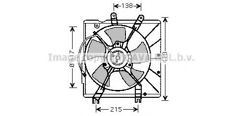 AVA QUALITY COOLING KA7504 Вентилятор, охлаждение двигателя для KIA MENTOR (Киа Мэнтор) AVA QUALITY COOLING KA7504 Вентилятор, охлаждение двигателя для KIA MENTOR (Киа Мэнтор)