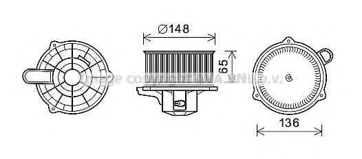 AVA QUALITY COOLING KA8240 Электродвигатель, вентиляция салона для KIA PICANTO (Киа Пиканто) AVA QUALITY COOLING KA8240 Электродвигатель, вентиляция салона для KIA PICANTO (Киа Пиканто)
