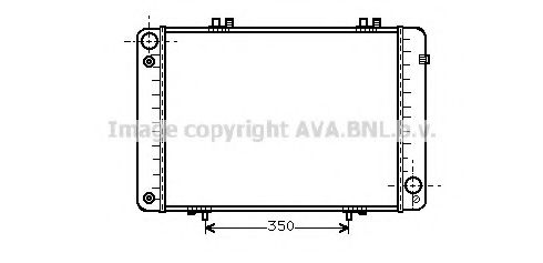 AVA QUALITY COOLING MS2099 Радиатор, охлаждение двигателя для MERCEDESBENZ (Мерседес бенц) AVA QUALITY COOLING MS2099 Радиатор, охлаждение двигателя для MERCEDESBENZ (Мерседес бенц)