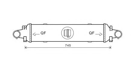 AVA QUALITY COOLING MS4593 Интеркулер для MERCEDESBENZ (Мерседес бенц) AVA QUALITY COOLING MS4593 Интеркулер для MERCEDESBENZ (Мерседес бенц)