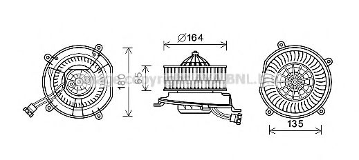 AVA QUALITY COOLING MS8674 Электродвигатель, вентиляция салона для MERCEDESBENZ (Мерседес бенц) AVA QUALITY COOLING MS8674 Электродвигатель, вентиляция салона для MERCEDESBENZ (Мерседес бенц)
