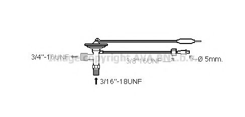 AVA QUALITY COOLING MT1241 Расширительный клапан, кондиционер для MITSUBISHI GTO (Митсубиши/митсубиси Гто) AVA QUALITY COOLING MT1241 Расширительный клапан, кондиционер для MITSUBISHI GTO (Митсубиши/митсубиси Гто)