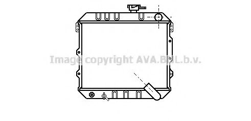 AVA QUALITY COOLING MT2003 Радиатор, охлаждение двигателя для MITSUBISHI COLT I (Митсубиши/митсубиси Cолт и) AVA QUALITY COOLING MT2003 Радиатор, охлаждение двигателя для MITSUBISHI COLT I (Митсубиши/митсубиси Cолт и)